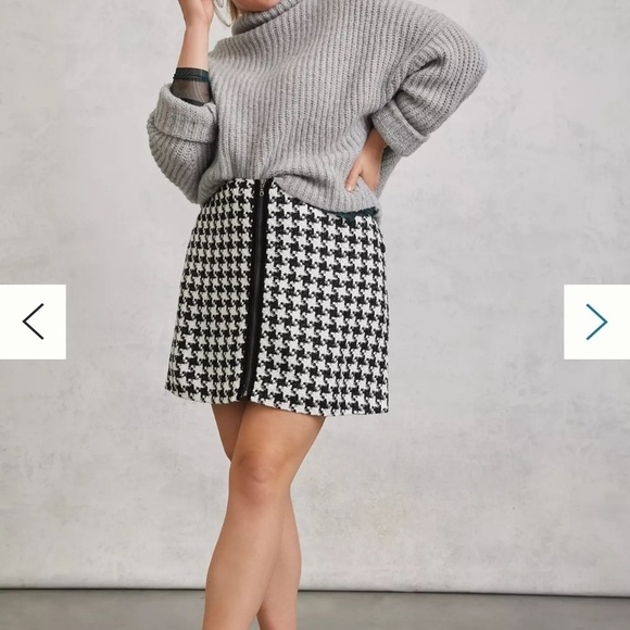 Anthropologie Dresses & Skirts - Anthopologie houndstooth skirt
